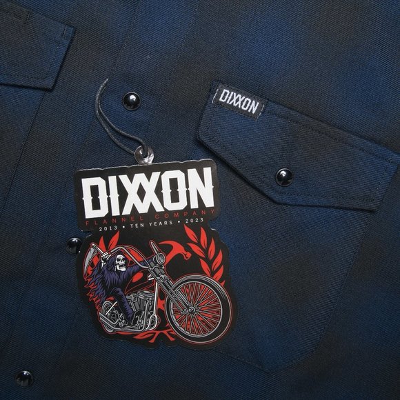 DIXXON FLANNEL - MIDNIGHT 10 YR - Men's XL - Picture 2 of 11